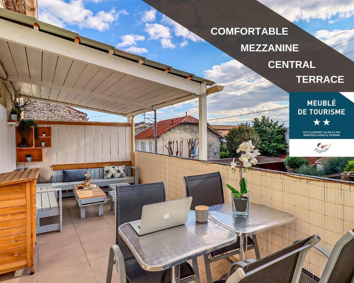 Appart Cosy Terrasse Gare De Nimes Apartment Exterior photo